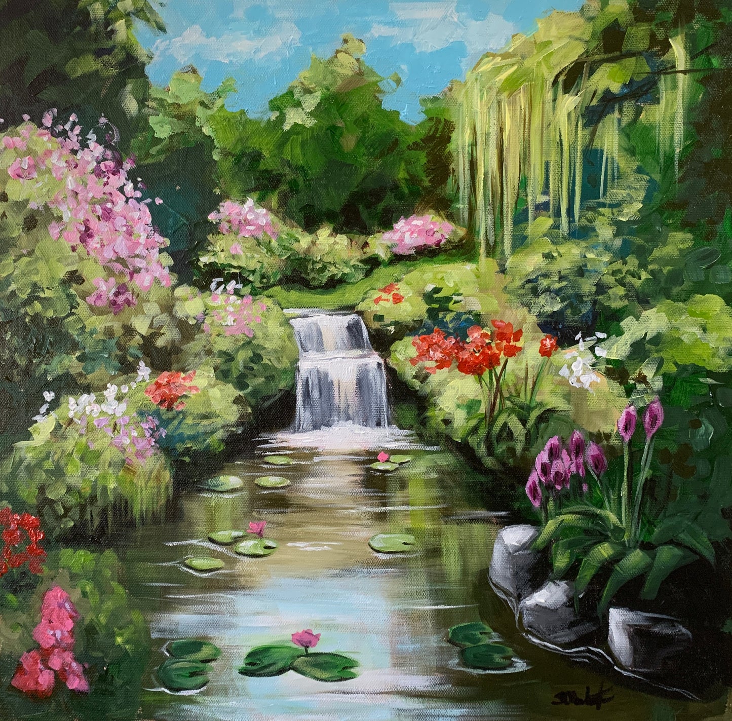 “The Garden Pond”