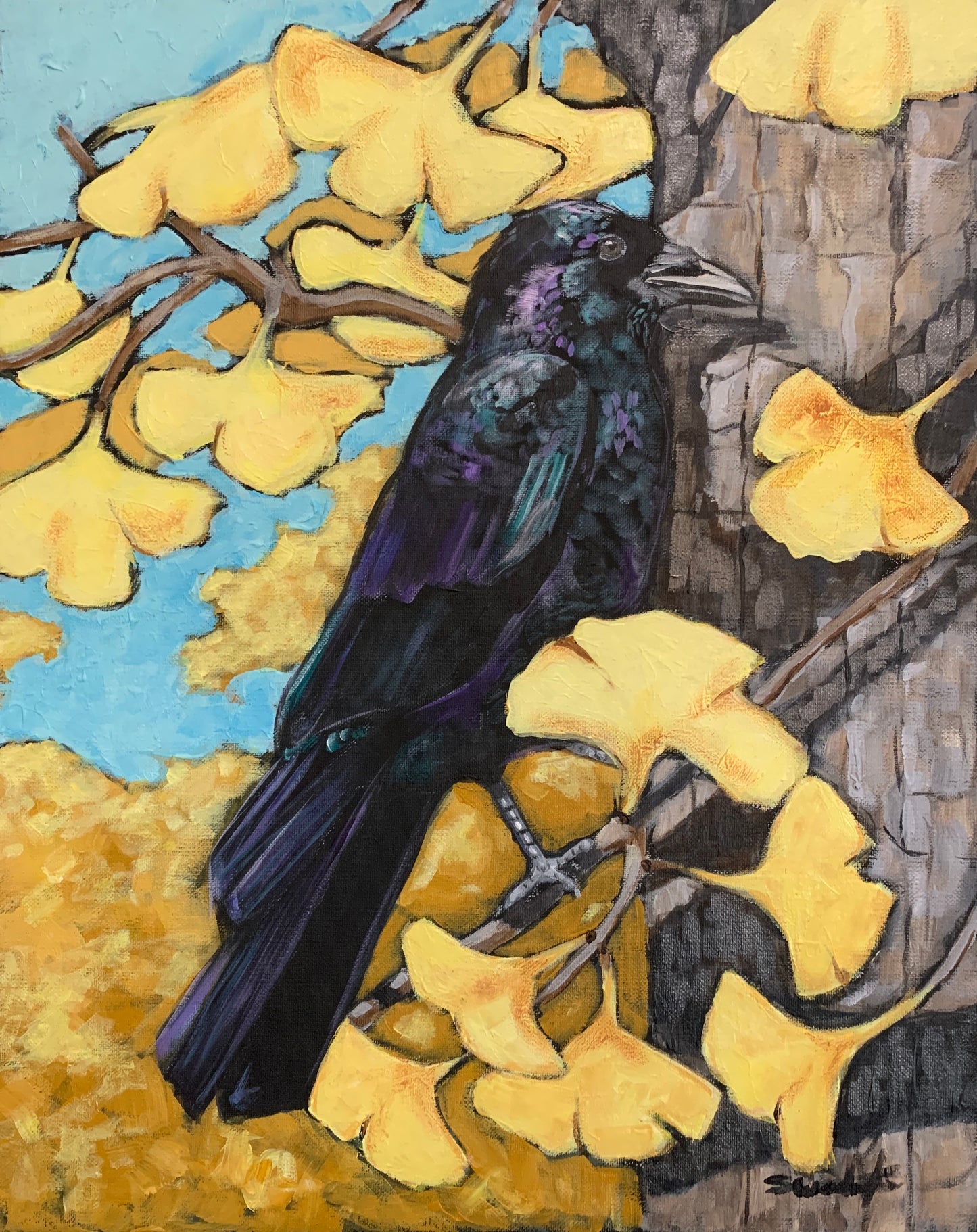 “Among The Golden Ginkgo”