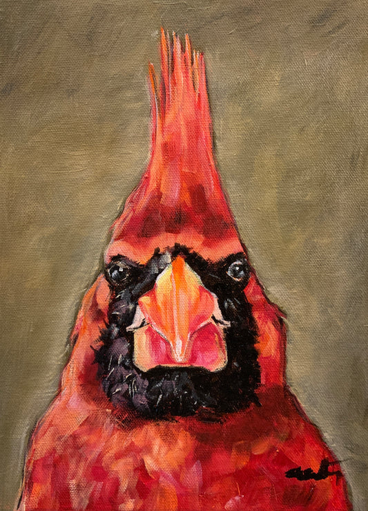 “Portrait of a Cardinal”