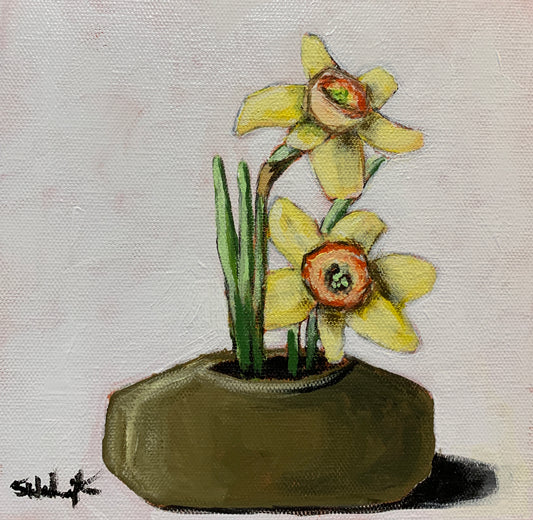 “Yellow Daffodils”