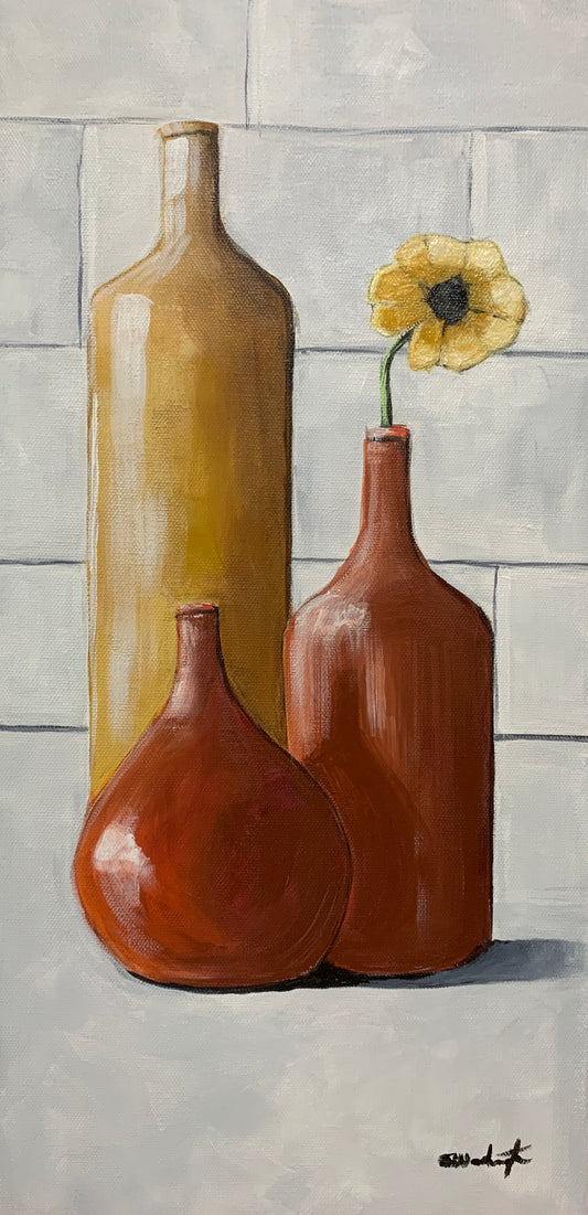 “Three Vases”