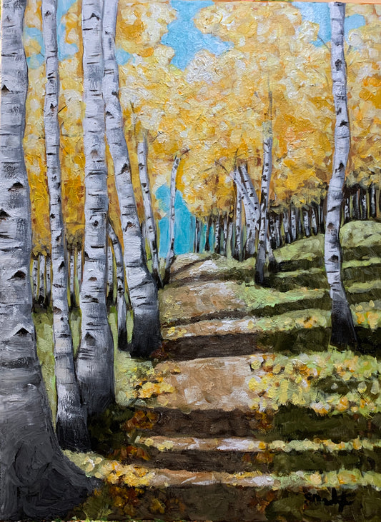 “Among the Birch”